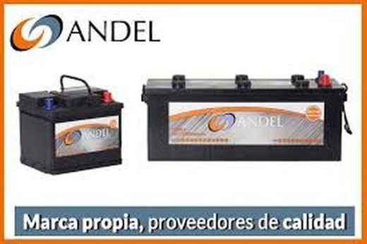 Andel 60 AH 530 EN - / + B13 242X175X175 Batterie de voiture