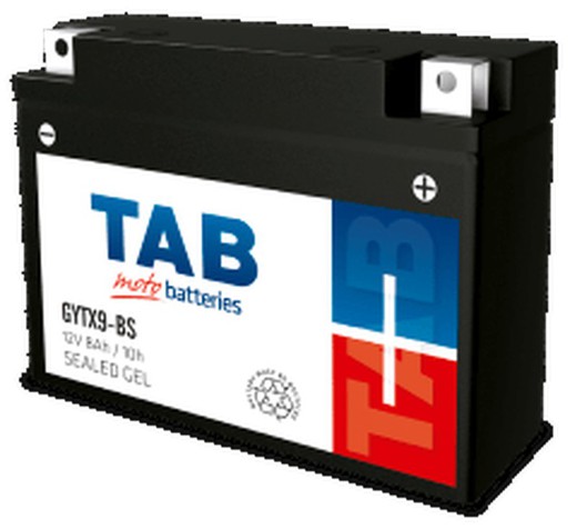 Bateria de moto TAB YB9B