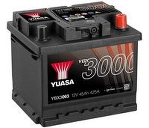 Batterie YUASA 45ah + droite 207x175x175