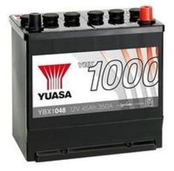 Bateria YUASA 45AH estrecha renault +izda 220x135x225