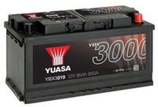 Bateria YUASA 95Ah turismo +derecha 353x175x190