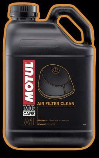 Detergente para limpieza de filtros de aire MOTUL 5 Litros