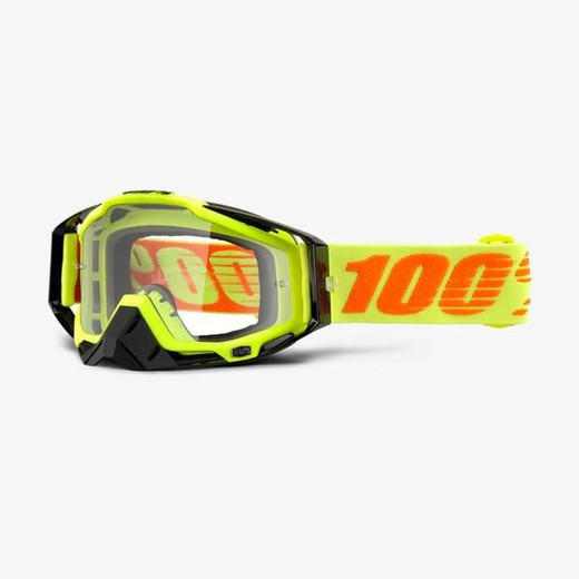 Lunettes jaunes 100% Racecraft Attack