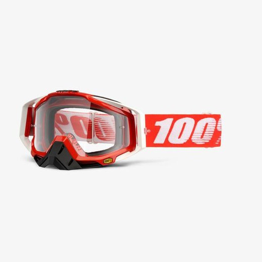 Lunettes 100% Racecraft Fire Red