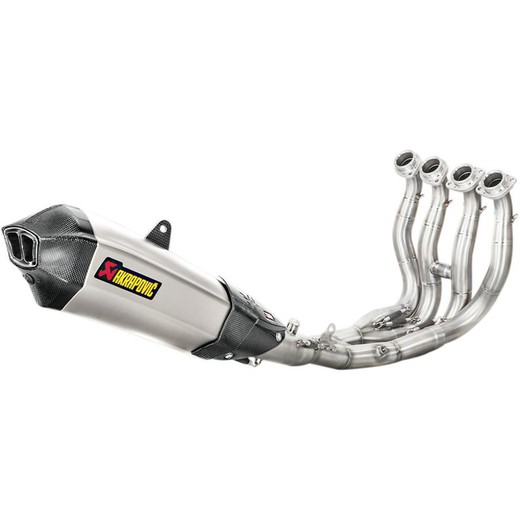 Linha de escape completa Akrapovic Yamaha MT10