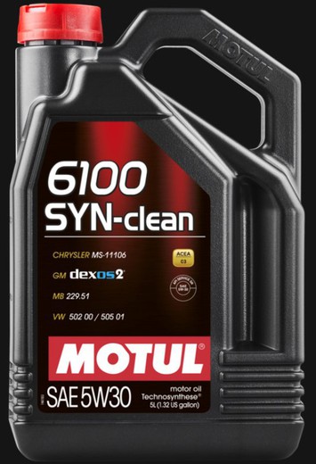 Lubricante Motul 6100 SYN-CLEAN 5W30 C3 5Lts