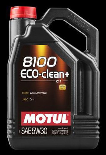 Lubricante MOTUL 8100 ECO-CLEAN+ C1 5W30 5 Litros