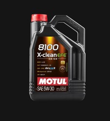 Lubricante Motul 8100 X-CLEAN EFE C2/C3 5W30 5 Litros