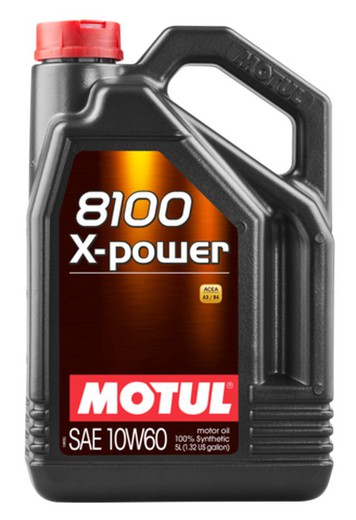 Lubricante Motul 8100 X-POWER 10W60 5L