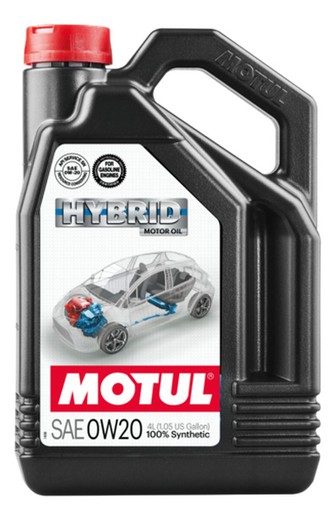 Lubrificante Motul HYBRID 0W20 4L