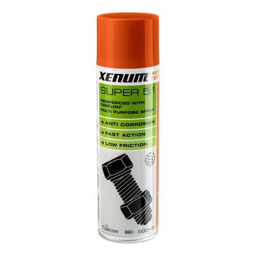 Lubricante/aflojatodo Xenum Super 5.1 500ml