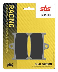 Sbs Dual Carbon R6R Pastilha de freio dianteiro