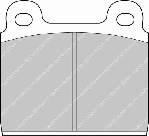 Pastilla Ferodo Ds1 Fcp11Z