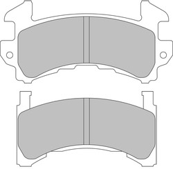 PAD FERODO DS1 FRP3058Z