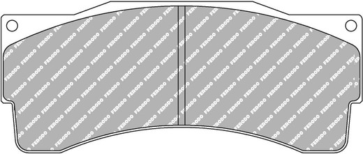 PAD FERODO DS1 (roulé) FRP3039ZB