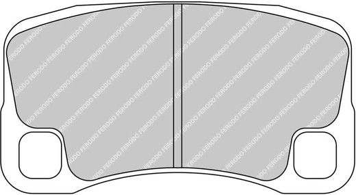 PAD FERODO DS1 (roulé) FRP3095ZB