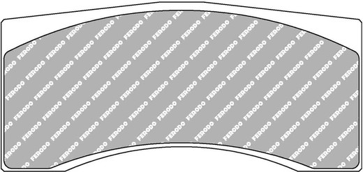 PAD FERODO DS1 (laminado) FRP3139ZB