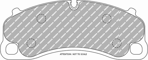 PAD FERODO DS1.11 FCP4664W