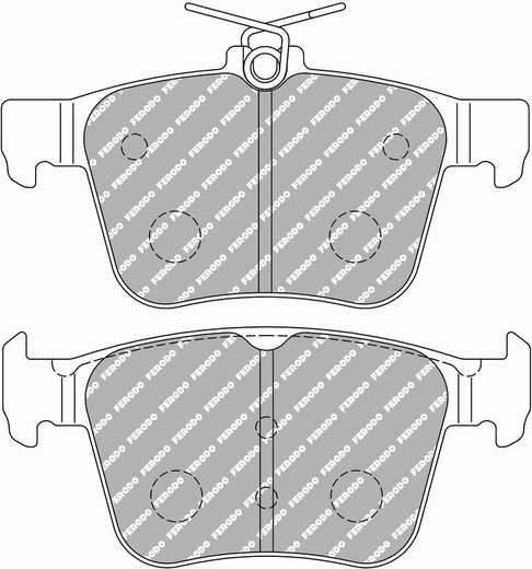PAD FERODO DS1.11 fcp4697W