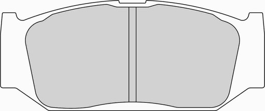 PAD FERODO DS1.11 FRP3118W