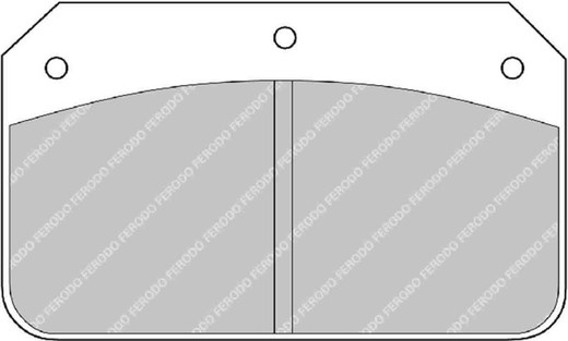 PAD FERODO DS1.11 FRP502W