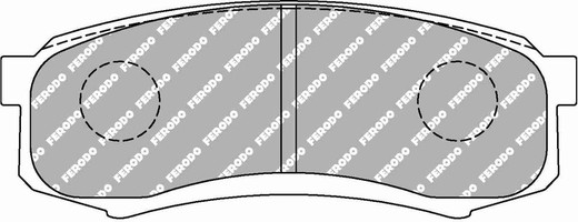 PASTILLA FERODO DS2500 FCP1021H