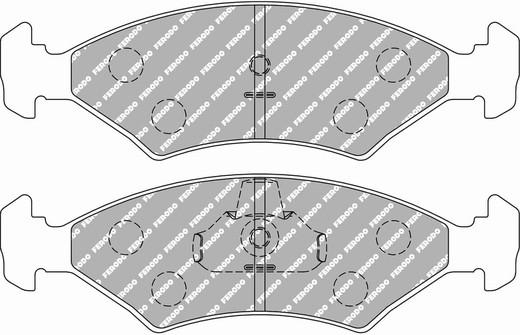 PAD FERODO DS2500 FCP1081H