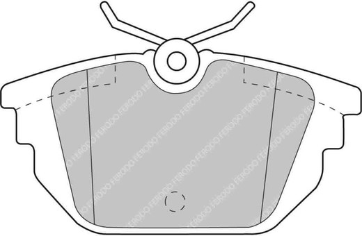 PAD FERODO DS2500 FCP1113H