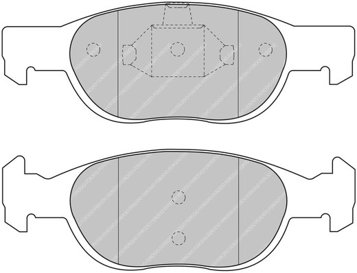 PAD FERODO DS2500 FCP1160H