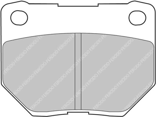 PAD FERODO DS2500 FCP1372H