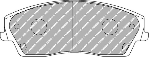 PAD FERODO DS2500 FCP1954H