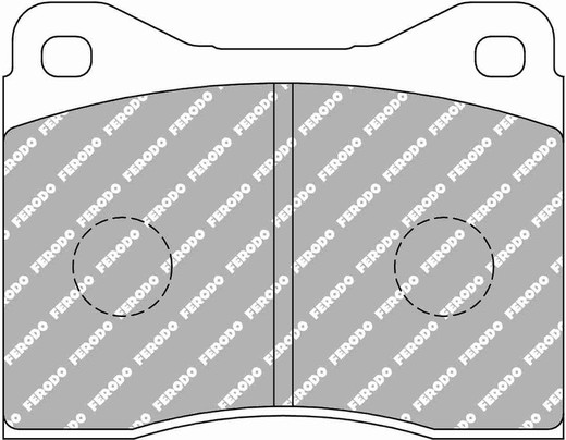 PAD FERODO DS2500 FCP399H