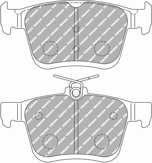 PAD FERODO DS2500 FCP4434H