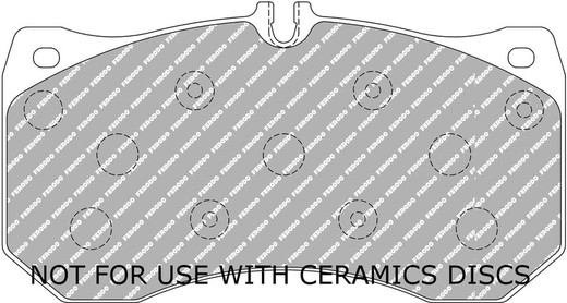 Pastilla Ferodo Ds2500 Fcp4466H