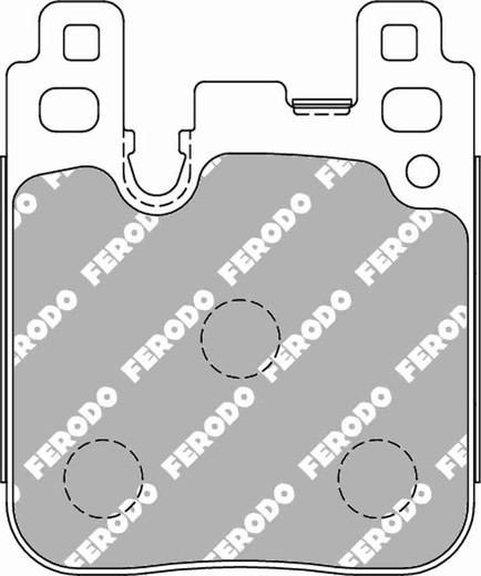 PAD FERODO DS2500 FCP4663H