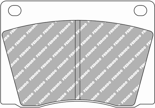 PAD FERODO DS2500 FCP9H