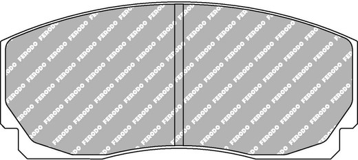 Pastilla Ferodo Ds2500 Frp203H