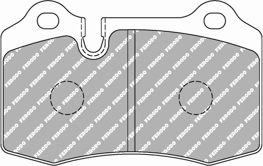 PAD FERODO DS2500 FRP3109H