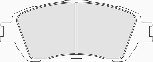 PAD FERODO DS2500 FRP3120H