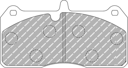 Pastilla Ferodo Ds2500 Frp3136H