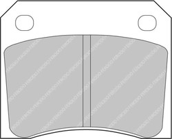 Pastilla Ferodo Ds4003 Fcp815C