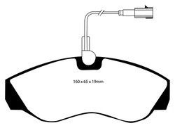 Ebc DP1418 pastilhas de freio