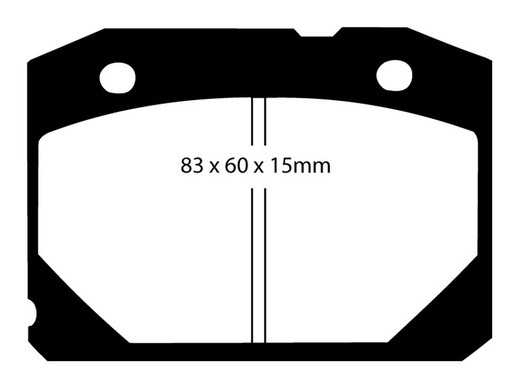 Ebc DP172 pastilhas de freio