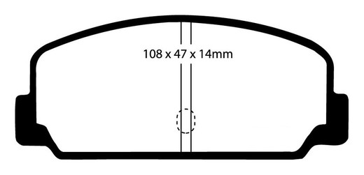 Pastilhas de freio Ebc DP200