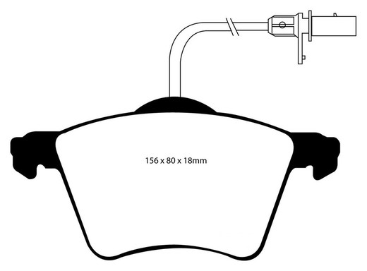 Ebc DP21368 pastilhas