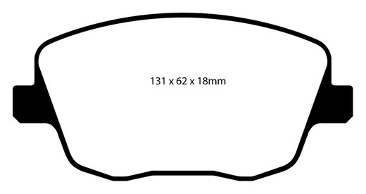 Pastillas de freno ebc DP21436