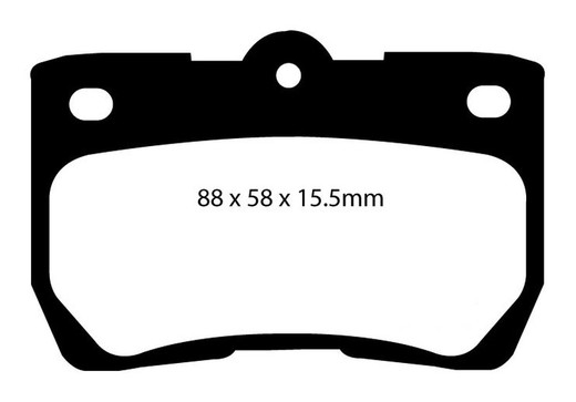 Ebc DP21586 pastilhas de freio