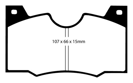 Plaquettes de frein Ebc DP2188