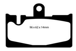 Ebc DP31397C pastilhas de freio