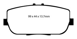 Ebc DP31775C pastilhas de freio